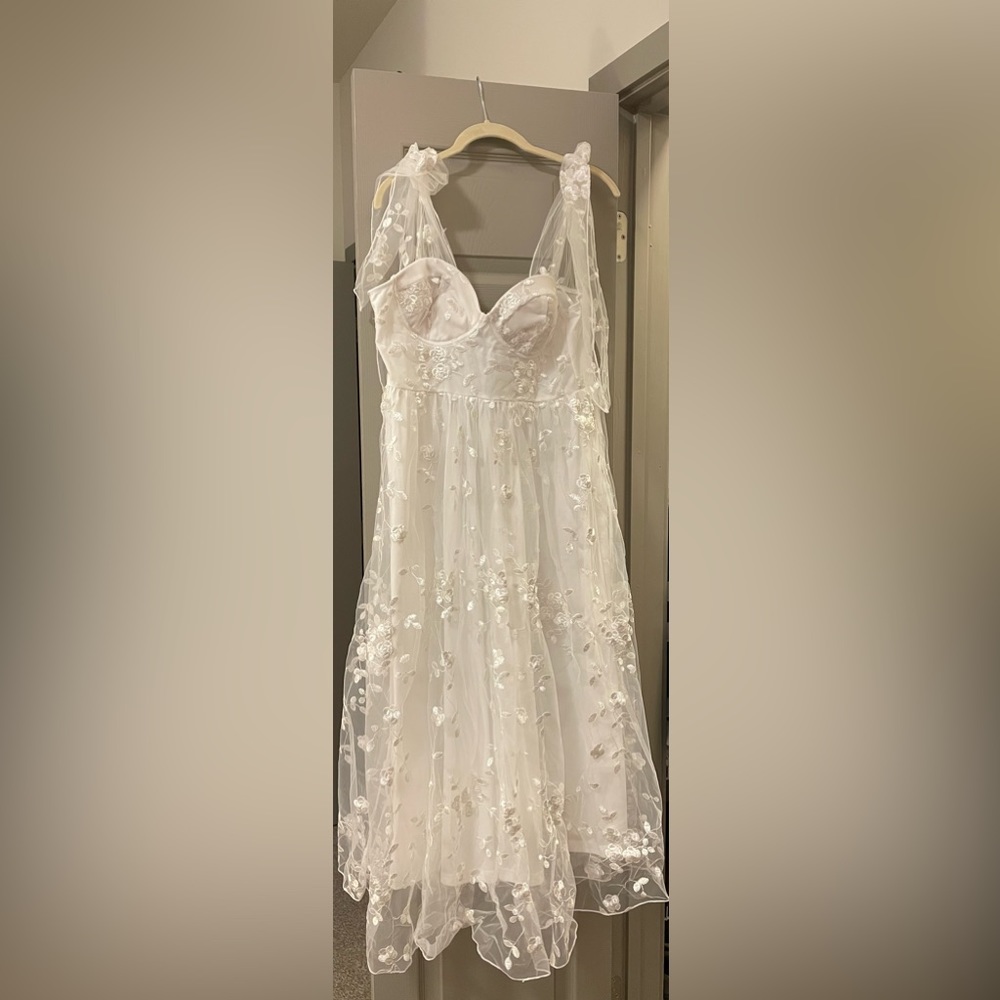 Bridal Floral Dress